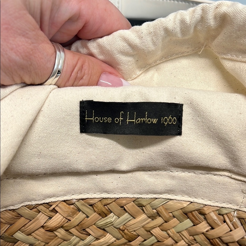 House of Harlow 1960 | Bucket Canvas Tote Bag - Picture 7 of 12